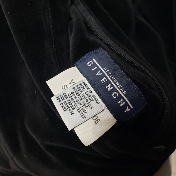 Givenchy Velvet and Silk Reversible Bomber Jacket with Colorblock and Embroidery - Picture 7 of 7